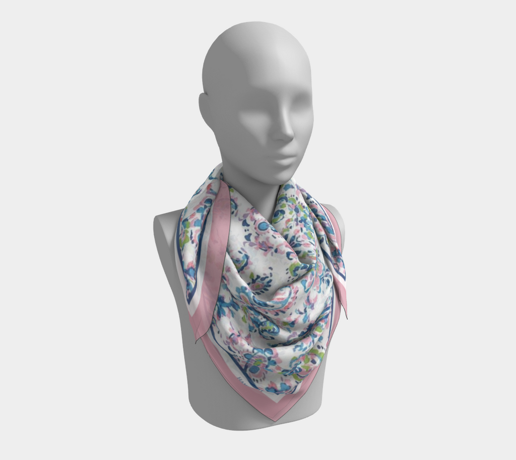 Paisley Dreams Satin Scarf