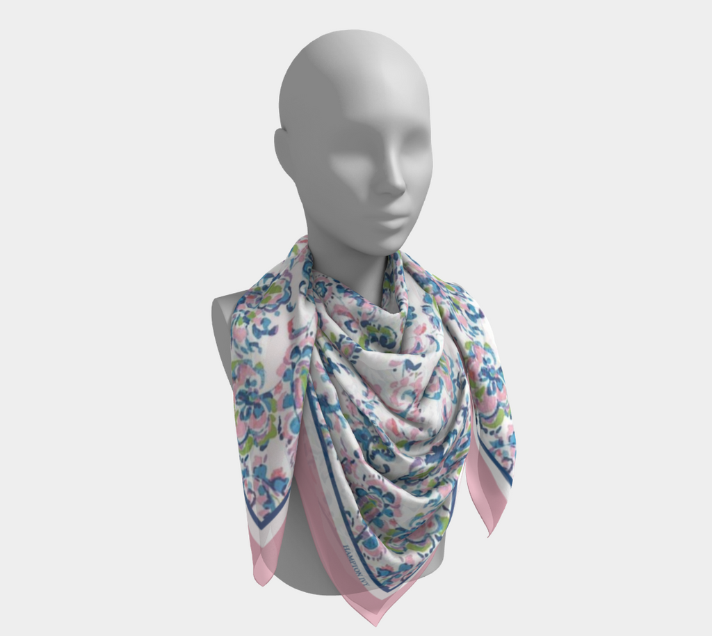 Paisley Dreams Satin Scarf